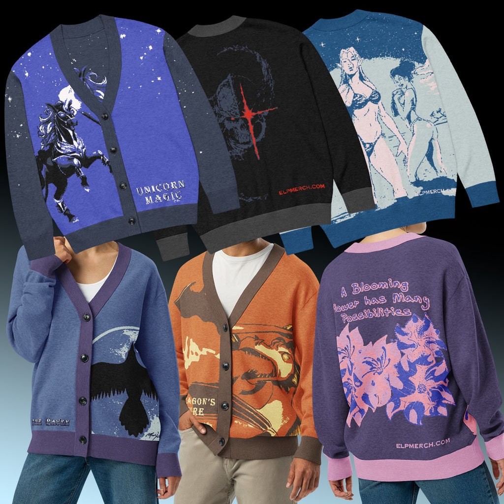 PATTERN STITCHED CARDIGANS!
