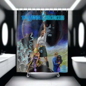 ISSUE #2 Varian cover Shower Curtains