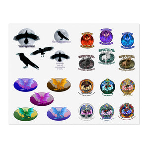 SRP Sticker Collection Sheets