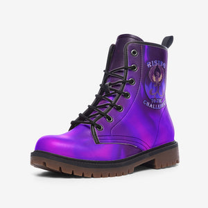 Purple Phoenix Casual Leather Lightweight boots MT