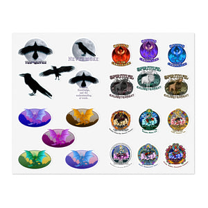 SRP Collection Sticker Sheet Bundle, 10pcs