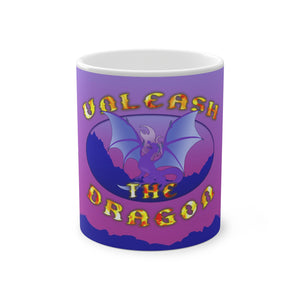 Purple Dragon Magic Mug, 11oz