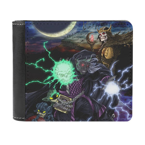 THE DARK MAGE and The LICH Leather Wallet