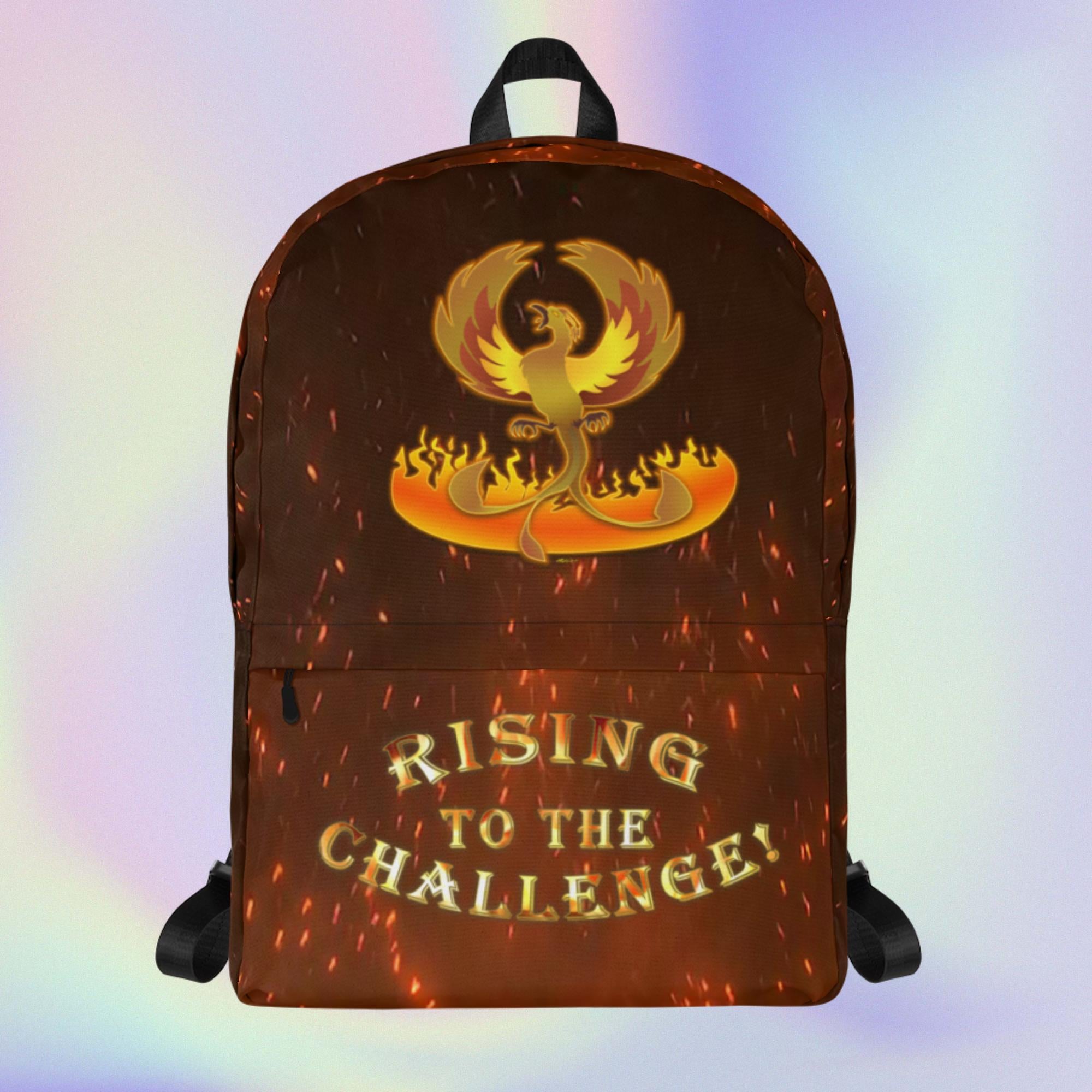 Orange Phoenix Backpack