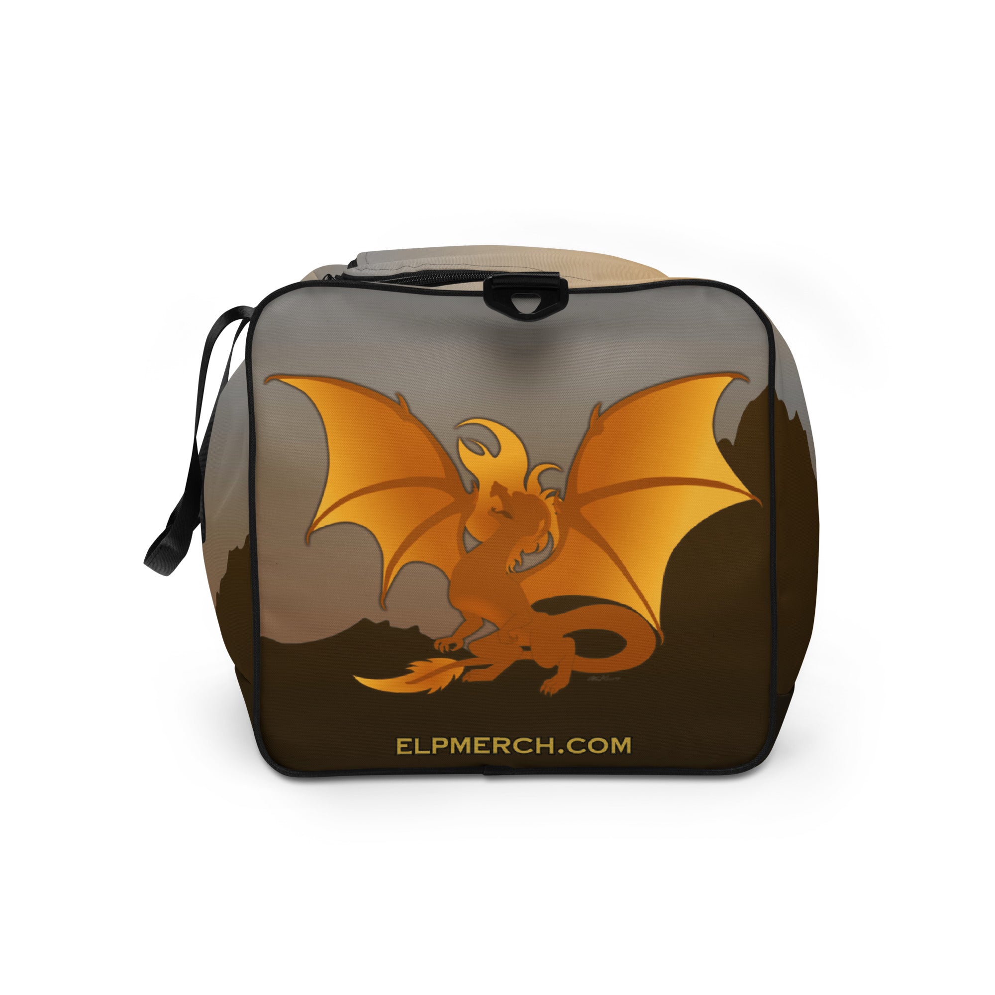 Orange Dragon Duffle bag