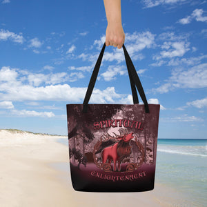 Red Stag Large Tote Bag
