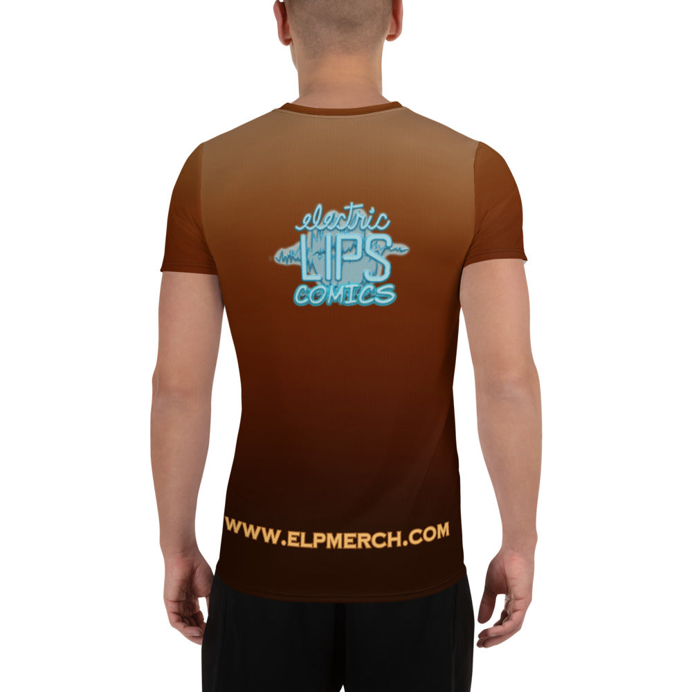 SANDRA 3RD COSTUME Men's Athletic T-shirt