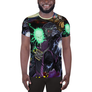 All - Over Print Men's Athletic T-shirt - ElectricLips