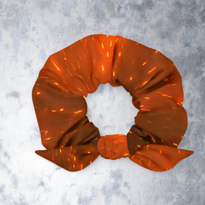 Orange Recycled Scrunchie