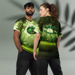 Green Stag unisex sports jersey