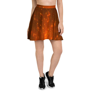 Orange Flame Skirt