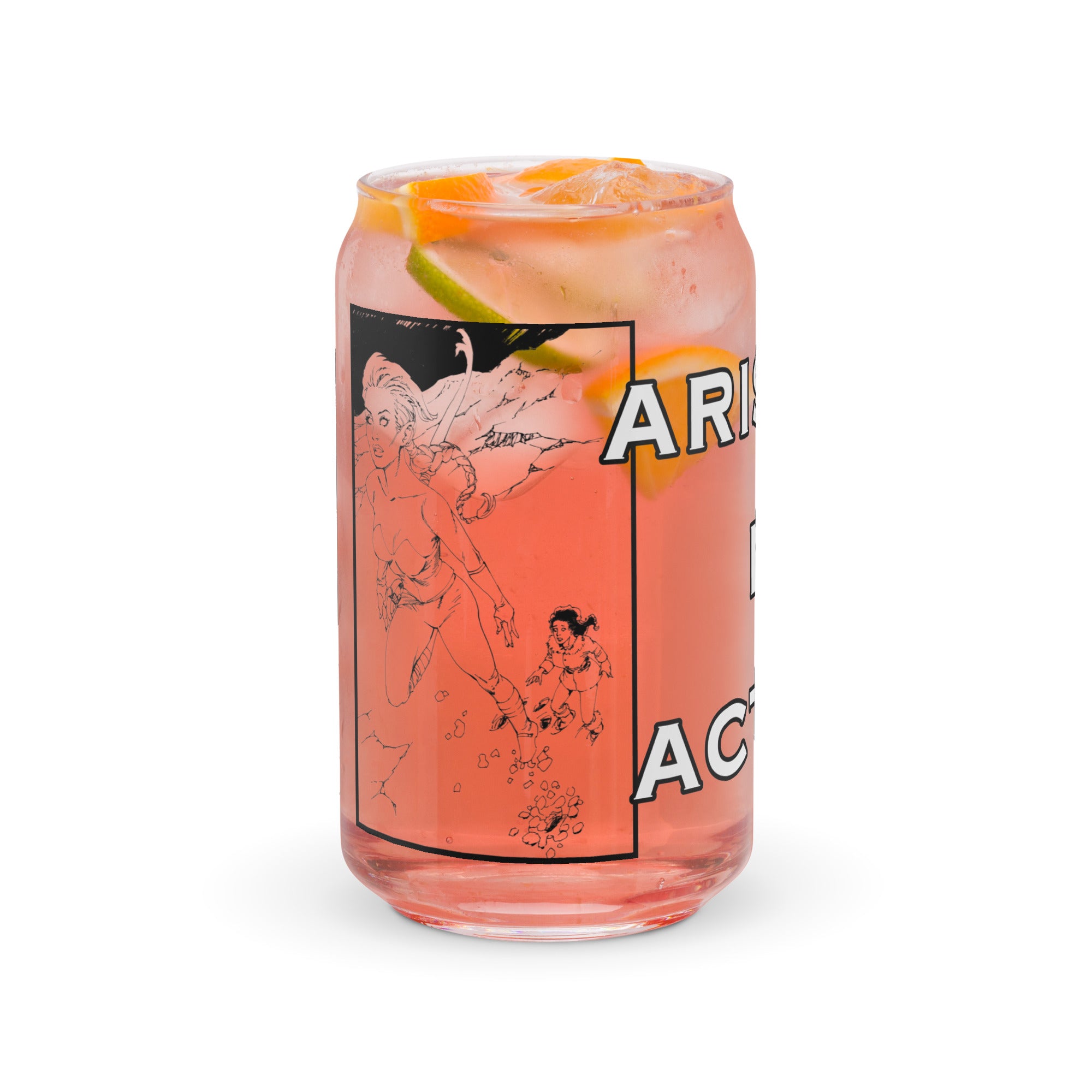 ARISTAR in ACTION Can-shaped glass