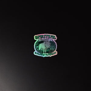 Stag Holographic sticker