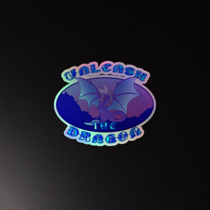 Unlease the Dragon Holographic sticker