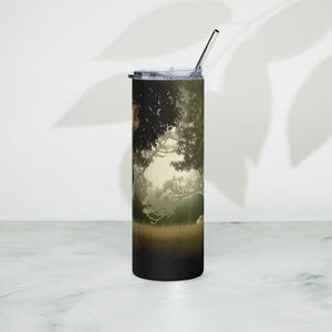 Brown Stag Stainless steel tumbler