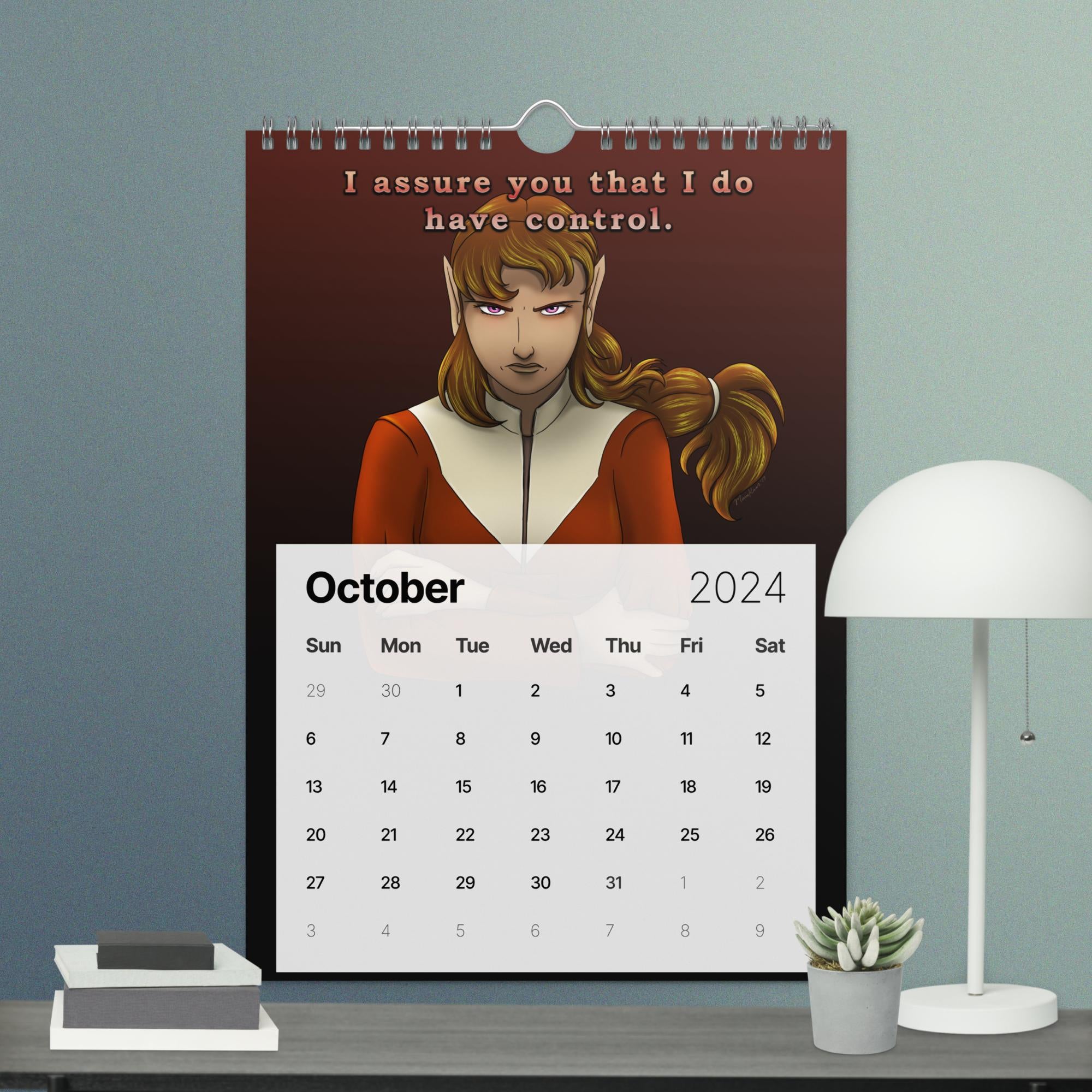 Tales of Mytherwrel Wall calendar (2024)