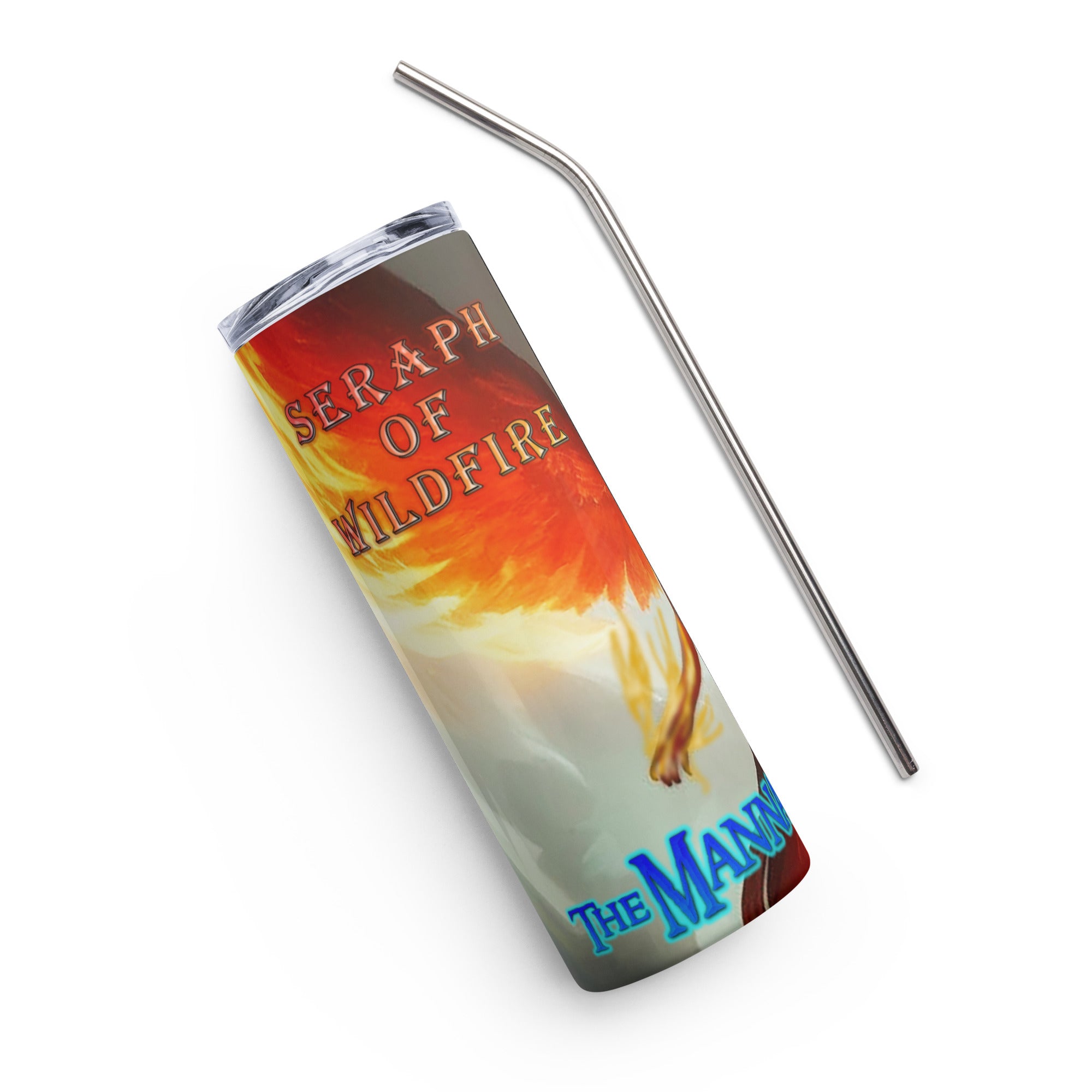 SERAPH OF WILDFIRE Stainless steel tumbler